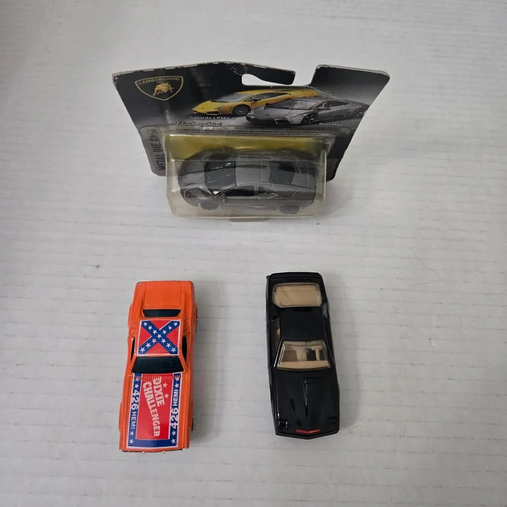 Vintage Hot Wheels Dixie Challenger Hong Kong Knight Rider KITT Lamborghini Lot